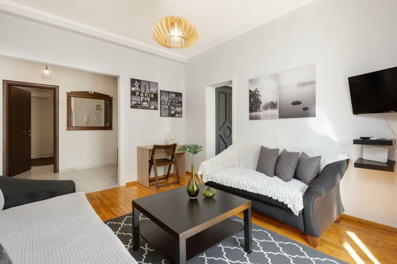 Upscale And Spacious 3Br Home Thessaloniki Exterior photo